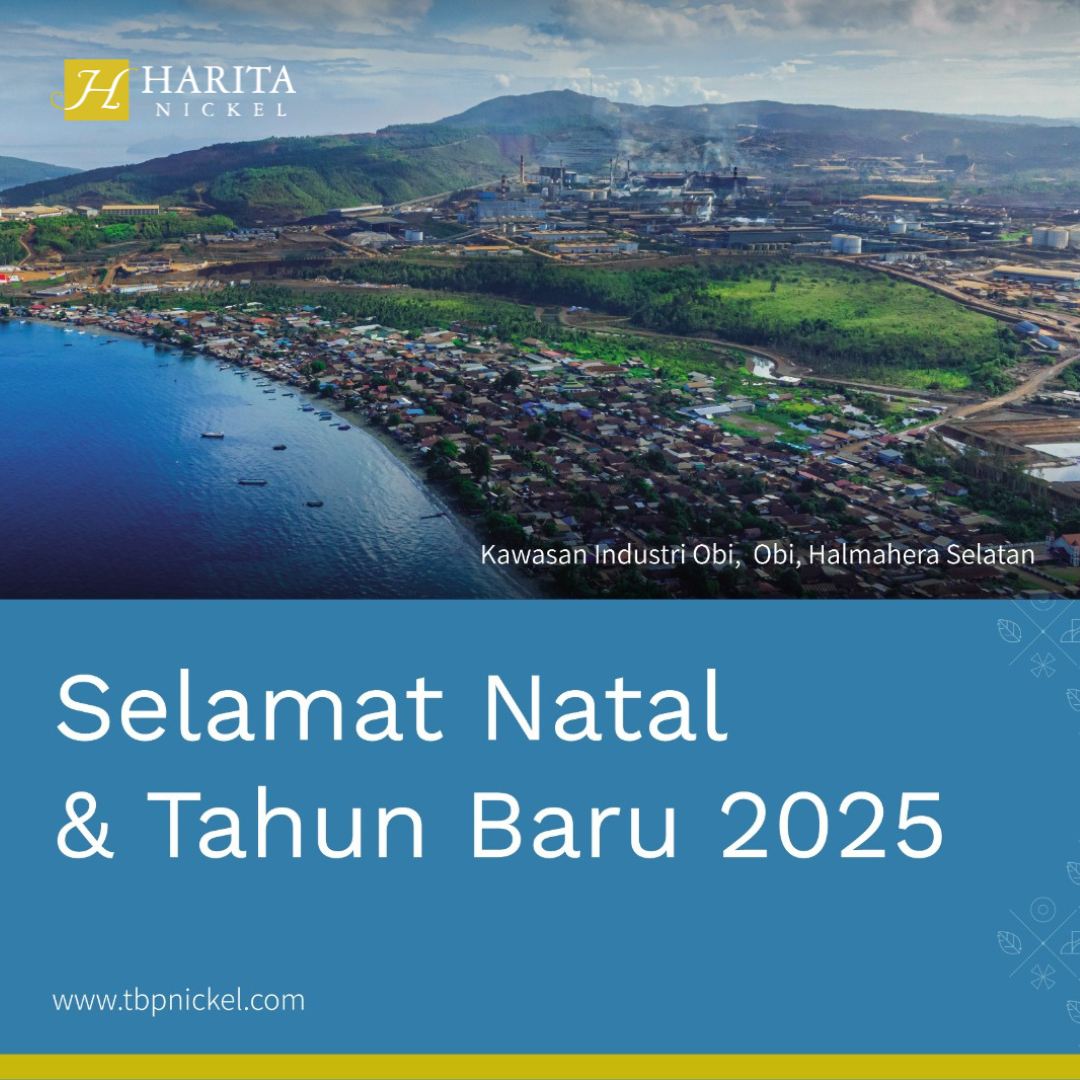 Ucapan Selamat Natal 2024 dan Selamat Tahun Baru 2025 oleh Harita Nickel