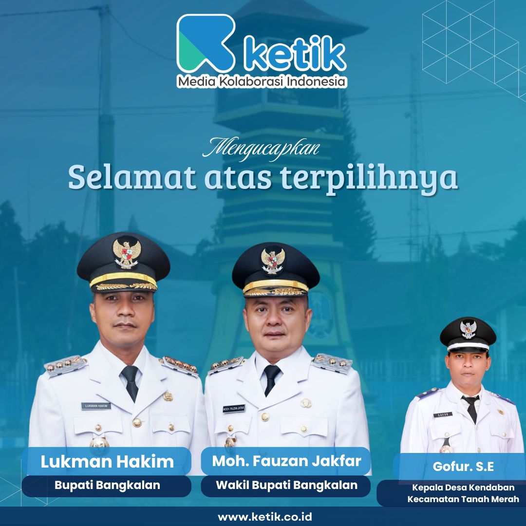 Selamat & Sukses atas dilantiknya Bupati dan Wakil Bupati Bangkalan Periode 2025-2030 oleh Gofur, S.E