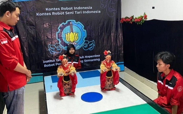 Thumbnail ITS Sabet Enam Gelar Kontes  Robot Indonesia 2023 Wilayah II