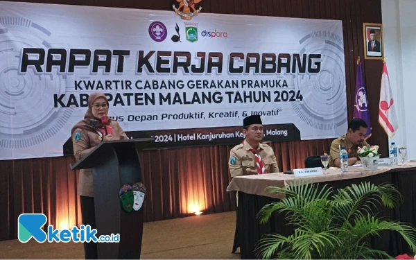 Kwarcab Pramuka Kabupaten Malang Komitmen Wujudkan Pramuka Produktif