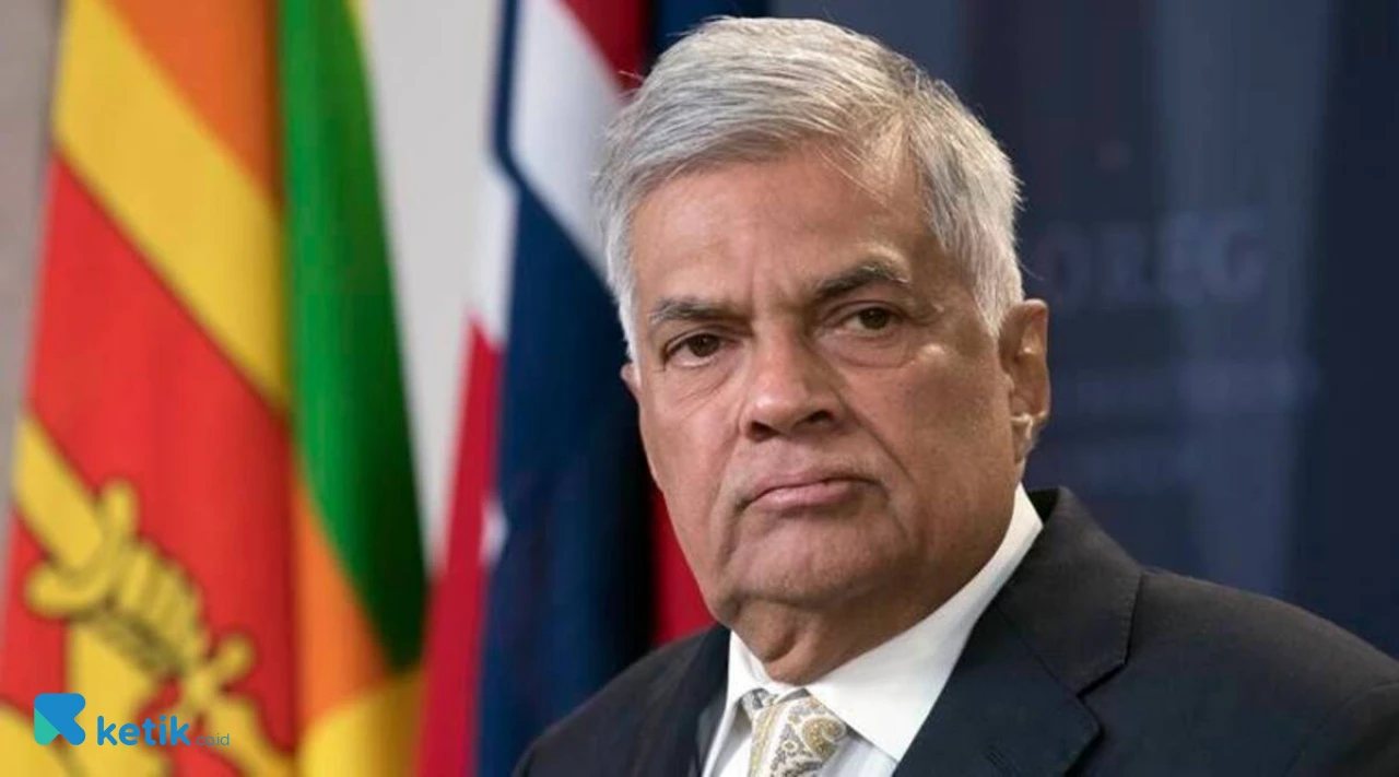 Ranil Wickremesinghe  Berhasil Dilantik Jadi Presiden Sri Lanka