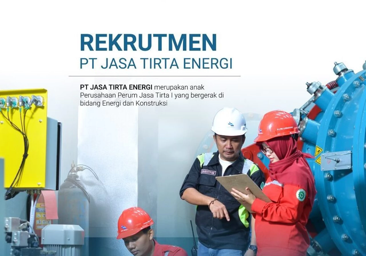 Thumbnail Berita - BUMN PT Jasa Tirta Energi Buka Lowongan Kerja, Simak Selengkapnya