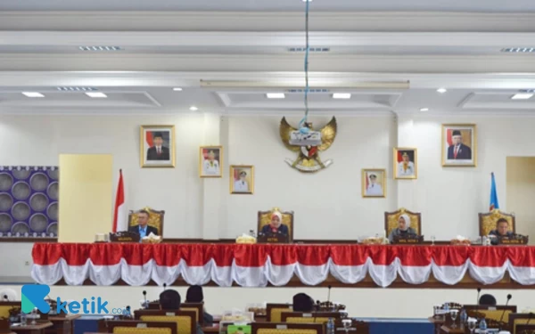 Thumbnail Wako Pagaralam Hadiri Paripurna I Sidang ke-1 Tahun 2023