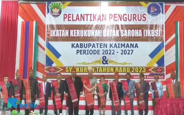 Resmi Dilantik, Bupati Kaimana Tantang IKBS Jadi Agen Perubahan