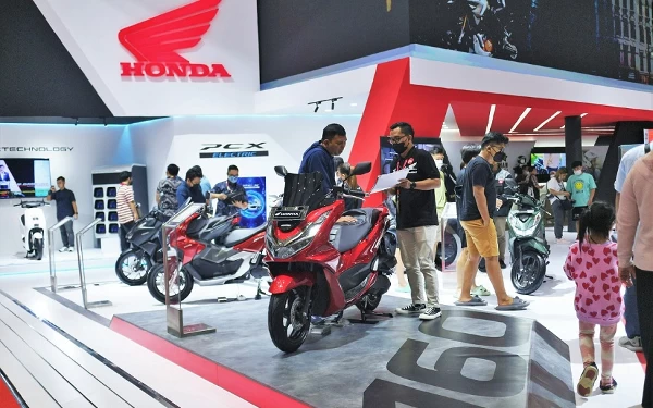 Laris Manis! Motor Honda Terjual 1.054 Unit di IIMS 2023