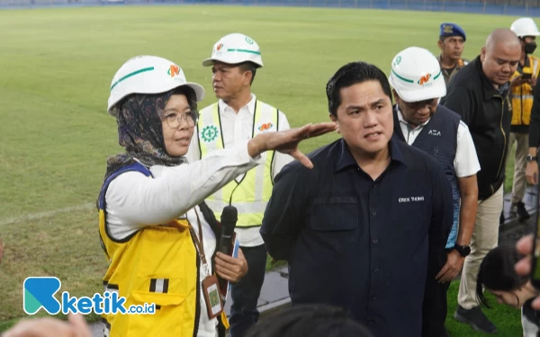 Thumbnail Berita - Erick Thohir: Jangan Sampai Ada Stadion yang Dicoret FIFA untuk Tuan Rumah Piala Dunia U20