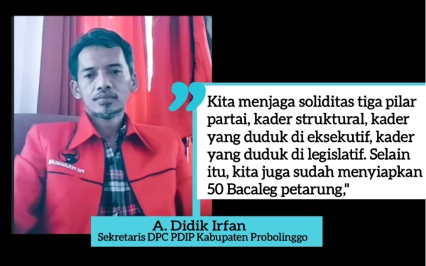 Thumbnail Berita - Target Hatrik, PDIP Kabupaten Probolinggo Andalkan Pak Joko dan 50 Bacaleg Petarung