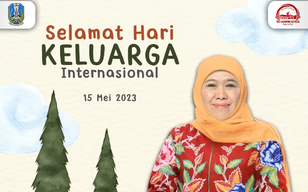 Thumbnail Berita - Peringati Hari Keluarga International, Khofifah Ajak Perkuat Ketahanan Keluarga