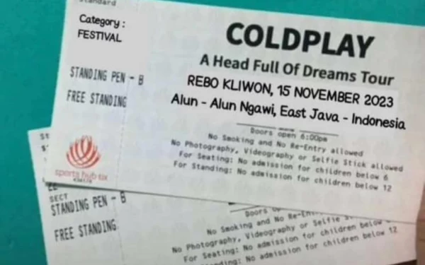 Thumbnail Berita - Muncul Meme Coldplay Gelar Konser di Ngawi November 2023, Cek Faktanya