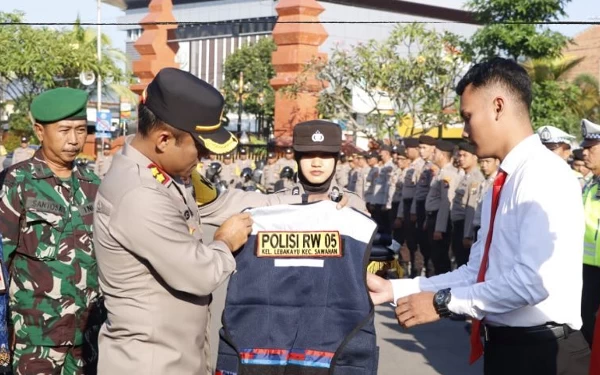 436 Anggota Polres Madiun Kota Jadi Polisi RW, Ini Tugasnya