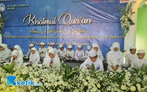 Thumbnail Berita - Tutup Ajaran Sekolah 2023, SDIA 56 Malang Gelar Khotmul Quran