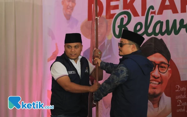 Thumbnail Berita - Relawan Deklarasi Dukung Bupati Sumenep Maju di Pilgub Jatim 2024