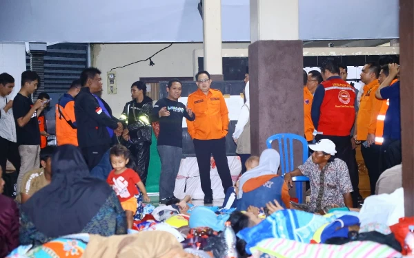 Thumbnail Banjir Lahar Dingin di Lumajang, Gubernur Khofifah Terjunkan Tim Penyelamat