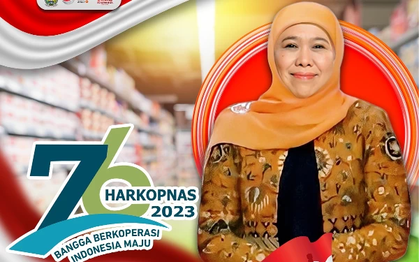 Thumbnail Berita - Harkopnas ke-76, Gubernur Khofifah Dorong Koperasi Naik Kelas