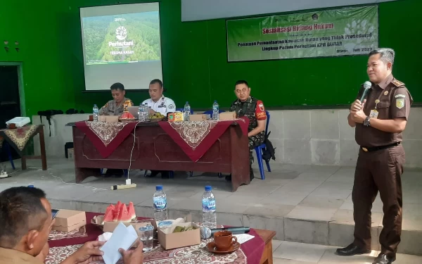 Kejari Blitar Komitmen Berantas Mafia Tebu Perusak Lahan Hutan