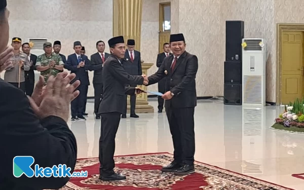 Bupati Hendy Resmi Lantik Sekda Jember