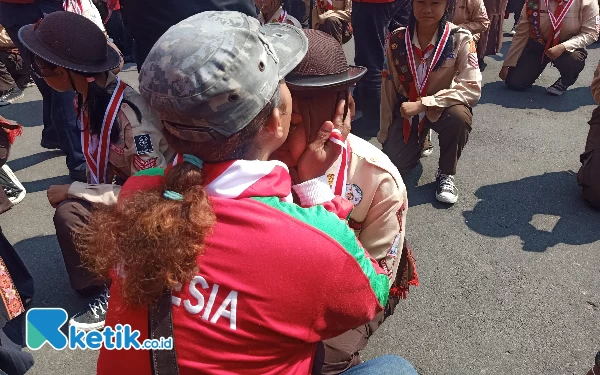 Momen Haru Pengukuhan 200 Anggota Pramuka Garuda Kota Malang