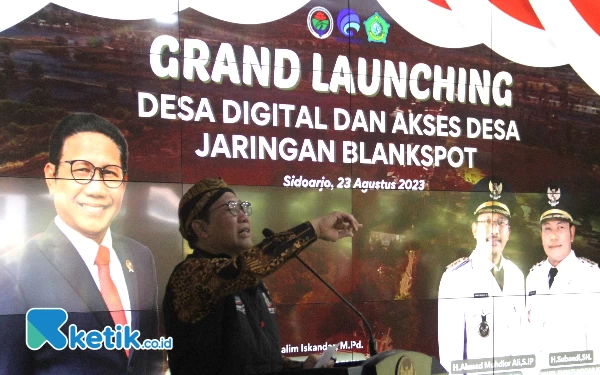 Pemkab Sidoarjo Luncurkan Desa Digital, Buka Akses Pendidikan sampai Bisnis