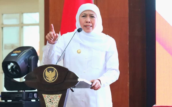 Gubernur Khofifah Minta ASN Tingkatkan Kinerja