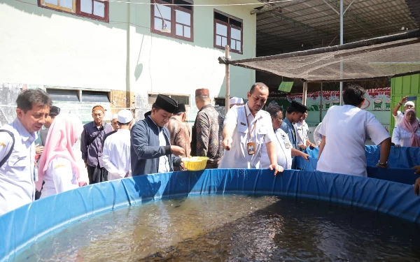 Thumbnail Berita - 20 Ponpes Terima Bantuan Program Budidaya Lele dari DKPPP Kota Probolinggo