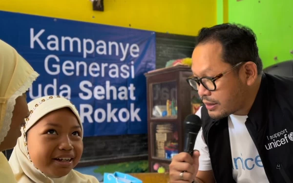 Thumbnail Berita - UNICEF Bersama Kemenkes RI Bertekad Jauhkan Anak dari Asap Rokok