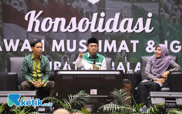 Thumbnail Berita - Sekjen PKB Cak Udin Sapa Relawan Muslimat dan IGTKM Kabupaten Malang, Siap Menangkan Pileg-Pilpres 2024