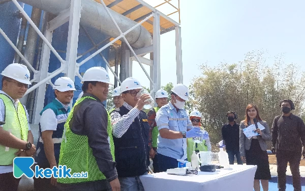 Uji Coba IPA Bango Pastikan Air Layak Minum, Wali Kota Malang Ikut Coba