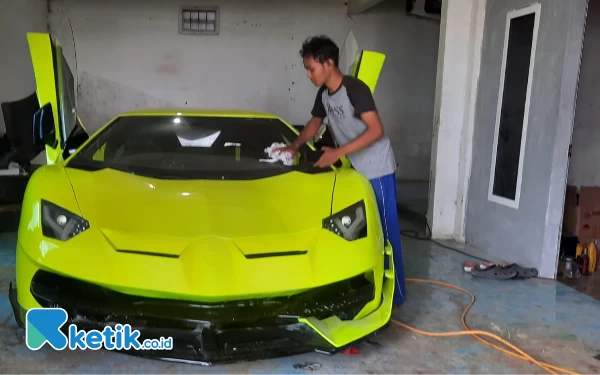 Thumbnail Berita - Replika Lamborghini Buatan Warga Junrejo Kota Batu Tembus Pasar Amerika