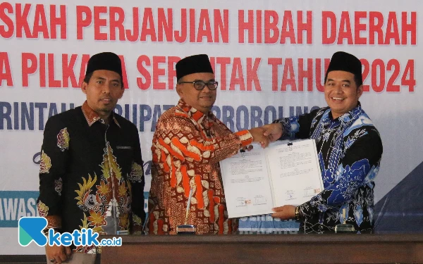 Thumbnail Berita - Kabupaten Probolinggo Paling Cepat Teken NPHD Pilkada Serentak 2024