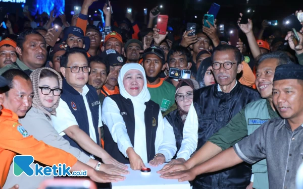 Thumbnail Berita - Launching Logo Hari Jadi Ke-78 Jatim di Jambore Relawan