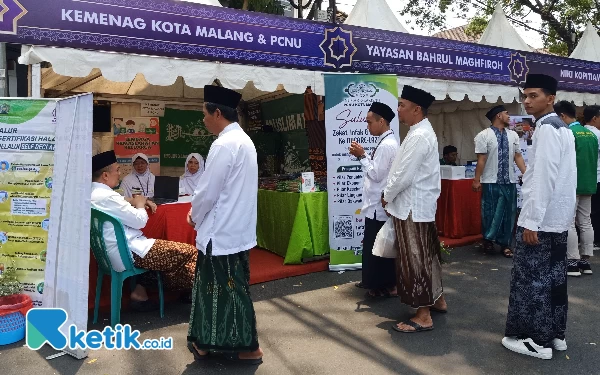 Bazar Hari Santri Nasional, Kemenag Kota Malang Dorong Kemandirian Pesantren