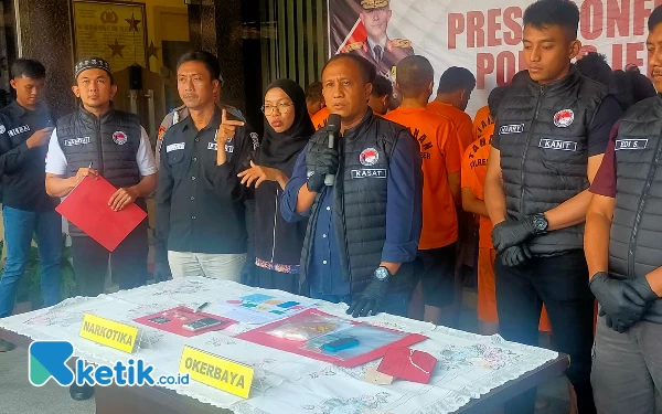 Empat Residivis Pengedar Narkoba di Jember Ditangkap Polisi