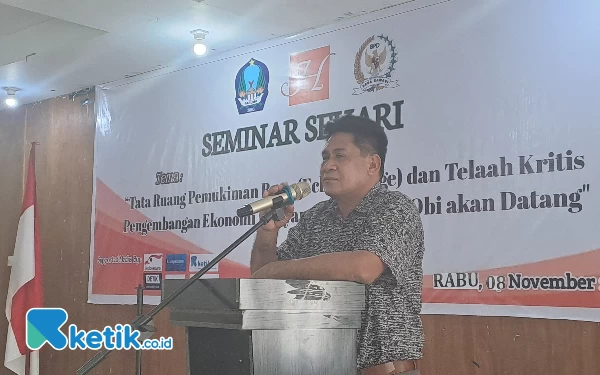 Thumbnail Berita - Lewat Seminar, Pemdes - BPD Ajak Harita Lebih Jeli Melihat Pengembangan Echovillage Desa Kawasi