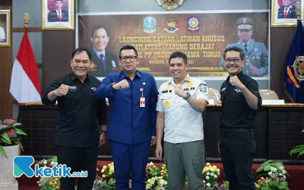 Satpol PP Jatim Luncurkan Satlatsus Tarung Derajat untuk Bekali Anggota dengan Seni Bela Diri