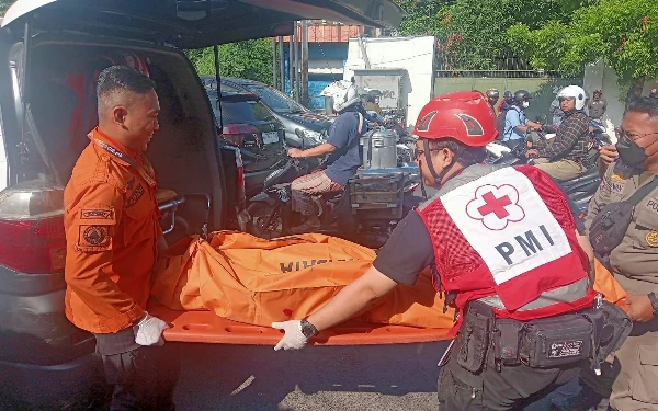 Kaget Ada Motor Keluar Gang Mendadak, Warga Sidowungu Tewas di Raya Mastrip Surabaya