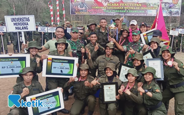 Thumbnail Berita - Unmer Malang Raih Juara Umum Lomba Ketangkasan Menwa Se-Indonesia Piala Pangdam V/Brawijaya