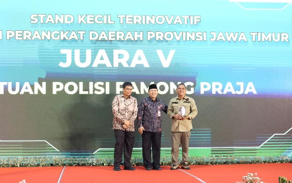 Thumbnail Berita - Satpol PP Jatim Banjir Penghargaan pada Pameran dan Simposium Inovasi Pelayanan Publik