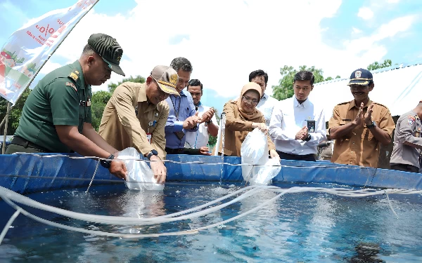 Thumbnail Berita - Dusun Genitri Rowokangkung Sukses Budidaya Ikan Nila Dengan Sistem Bioflok