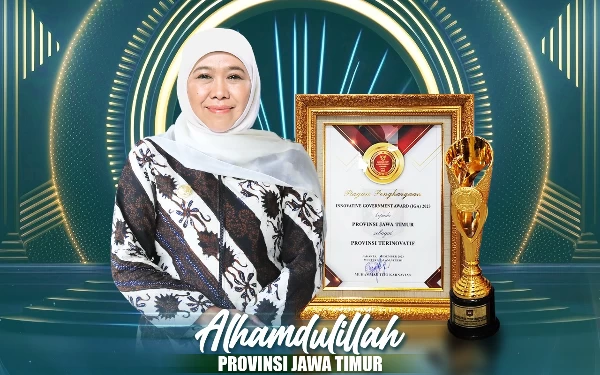 Thumbnail Berita - Pemprov Jatim Raih Provinsi Terinovatif di Innovative Government Award (IGA) 2023