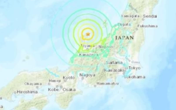 Thumbnail Berita - Jepang Diguncang Gempa M 7,4, Peringatan Tsunami 5 Meter