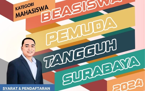 Thumbnail Ada 3500 Kuota, Pemkot Surabaya Buka Beasiswa Pemuda Tangguh 2024