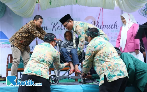 Thumbnail Berita - Meski Kewenangan Pemprov Jabar,  Pemkab Bandung Bangun Sendiri SLB Rumah Alifa