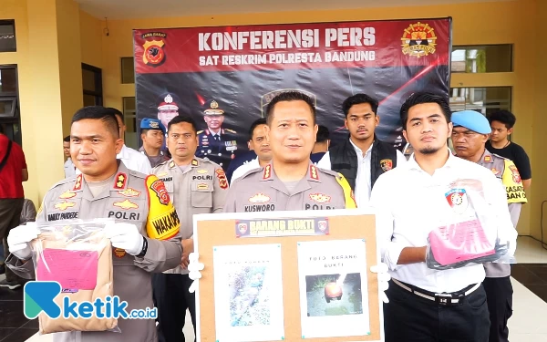 Thumbnail Berita - Polresta Bandung Ungkap Kasus Penemuan Jasad Pelajar Korban Pembunuhan