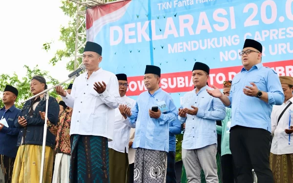 15  Ponpes di Jatim Deklarasi Dukung Prabowo-Gibran