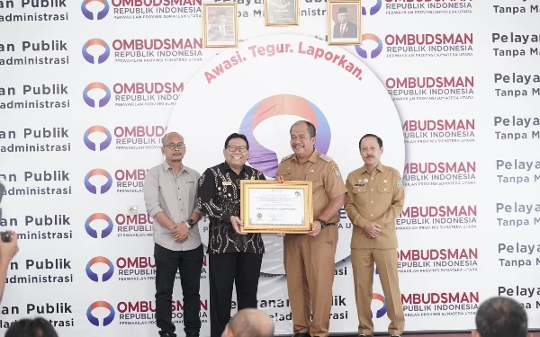 Thumbnail Berita - Pemkab Asahan Raih Predikat Tinggi Kepatuhan Pelayanan Publik dari Ombudsman