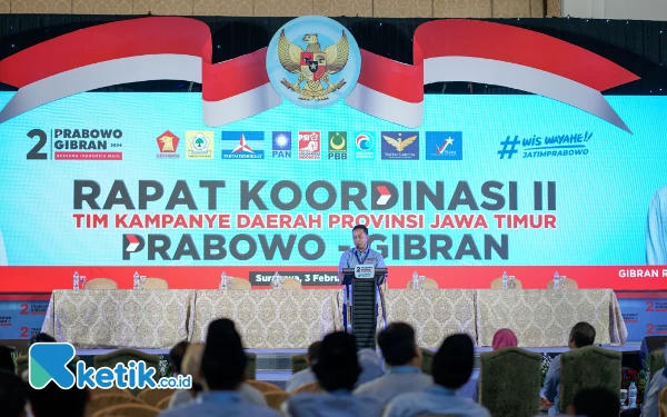 Thumbnail Berita - TKN Prabowo-Gibran Sebut Kemenangan di Jatim Jadi Gambaran Hasil Nasional