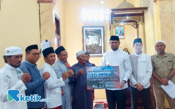 Thumbnail Berita - Pemkab Halsel Glontorkan Rp 2,3 Miliar untuk Pembangunan Masjid Al Kautsar Tomori