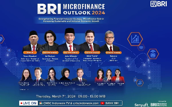 BRI Microfinance Outlook 2024 Kembali Hadir, Angkat Strategi Perkuat Inklusi Keuangan