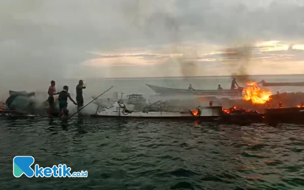 Update Terbakarnya Kapal The Oceanic di Raja Ampat: Polisi Ungkap Sumber Api dari Kamar Mesin