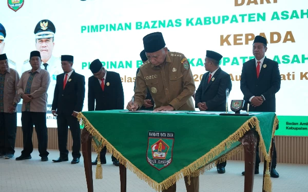 Thumbnail Berita - Bupati Asahan Lantik Pimpinan Baznas Kabupaten Asahan Periode 2024-2029